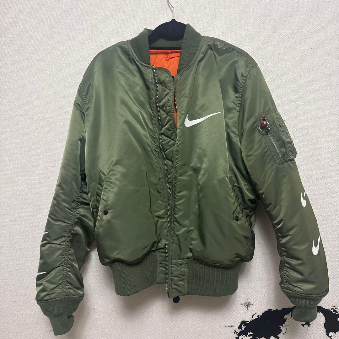 Nike MA-1 フライトジャケット オリーブグリーン