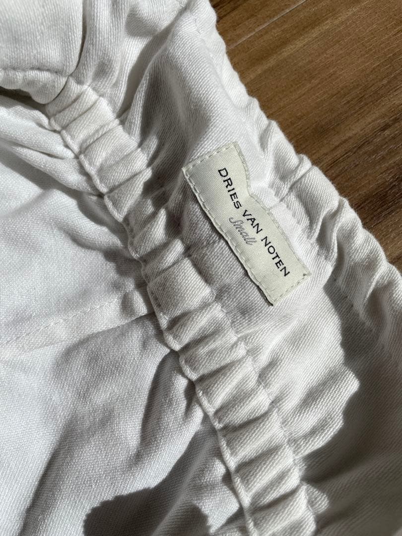 manさん専用DRIES VAN NOTEN ホワイトカーゴパンツ
