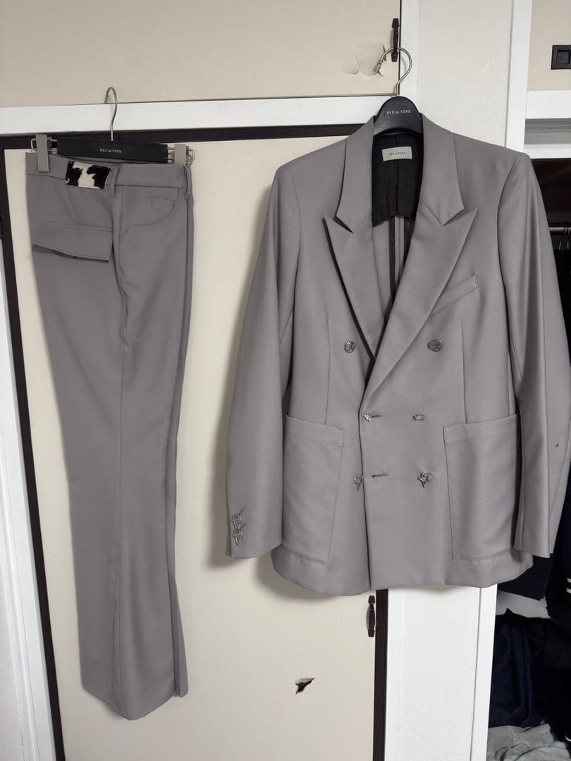 BED J.W. FORD 23ss グレー セットアップ サイズ0