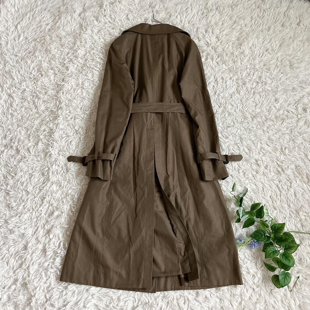 美品⁂ポールスチュアート⁂ ロングトレンチコート　ライナー　ベルト　ブラウン　M