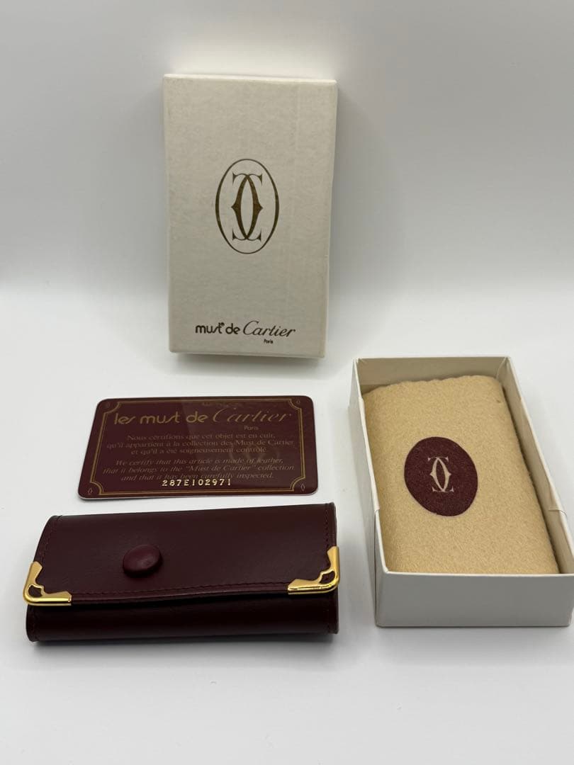 ピク　新品未使用　Cartier 4連キーケース