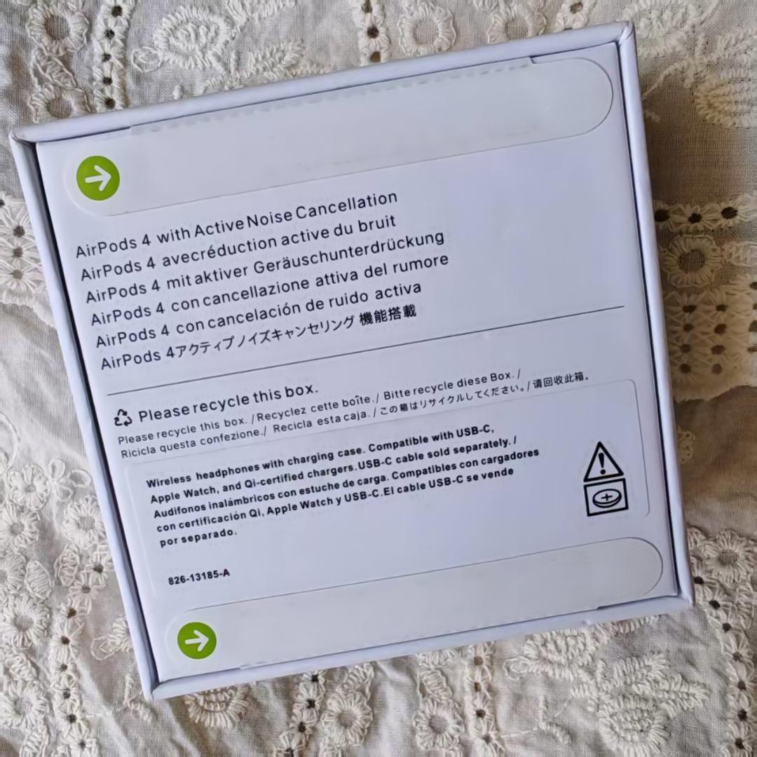 AirPods 4 アクティブノイズキャンセリング【新品/未開封】