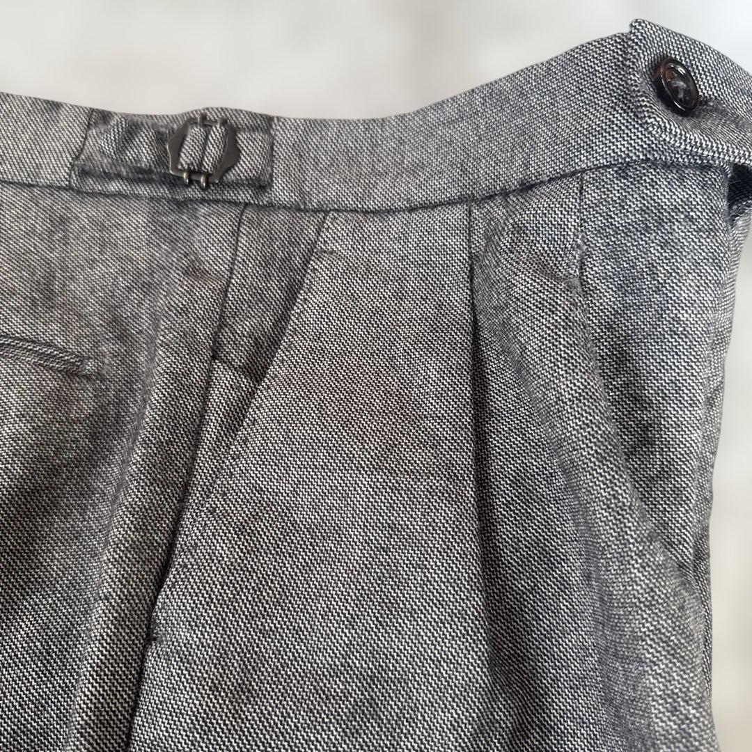 ベルウィッチBERWICH スコッチ　グレー スラックス 50