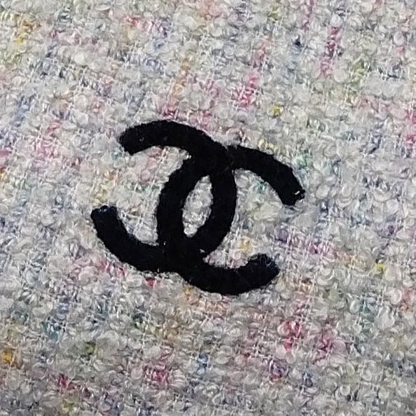 シャネル❤パステルカラー マフラー❤グレー