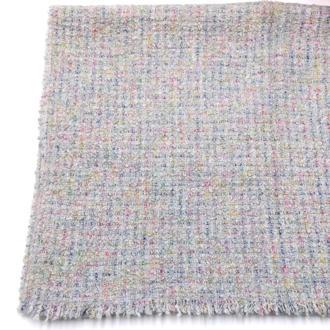 シャネル❤パステルカラー マフラー❤グレー