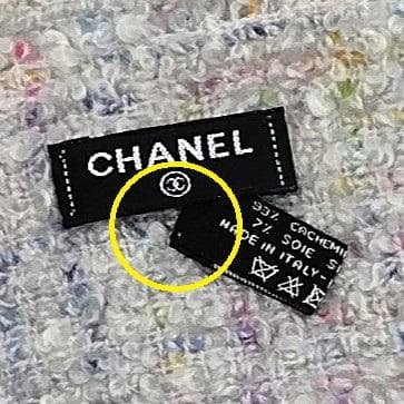 シャネル❤パステルカラー マフラー❤グレー