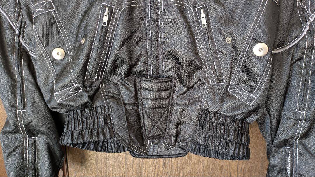 キスレーシング　ナイロンジャケット　レーシングジャケット　黒　ヴィンテージ