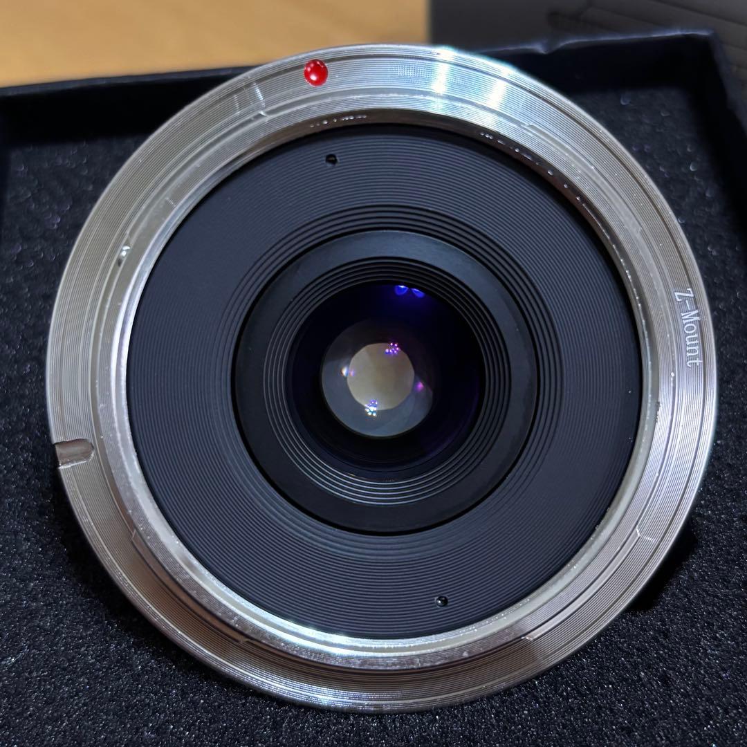 銘匠光学 ttartisan 50mm f2 シルバー zマウント