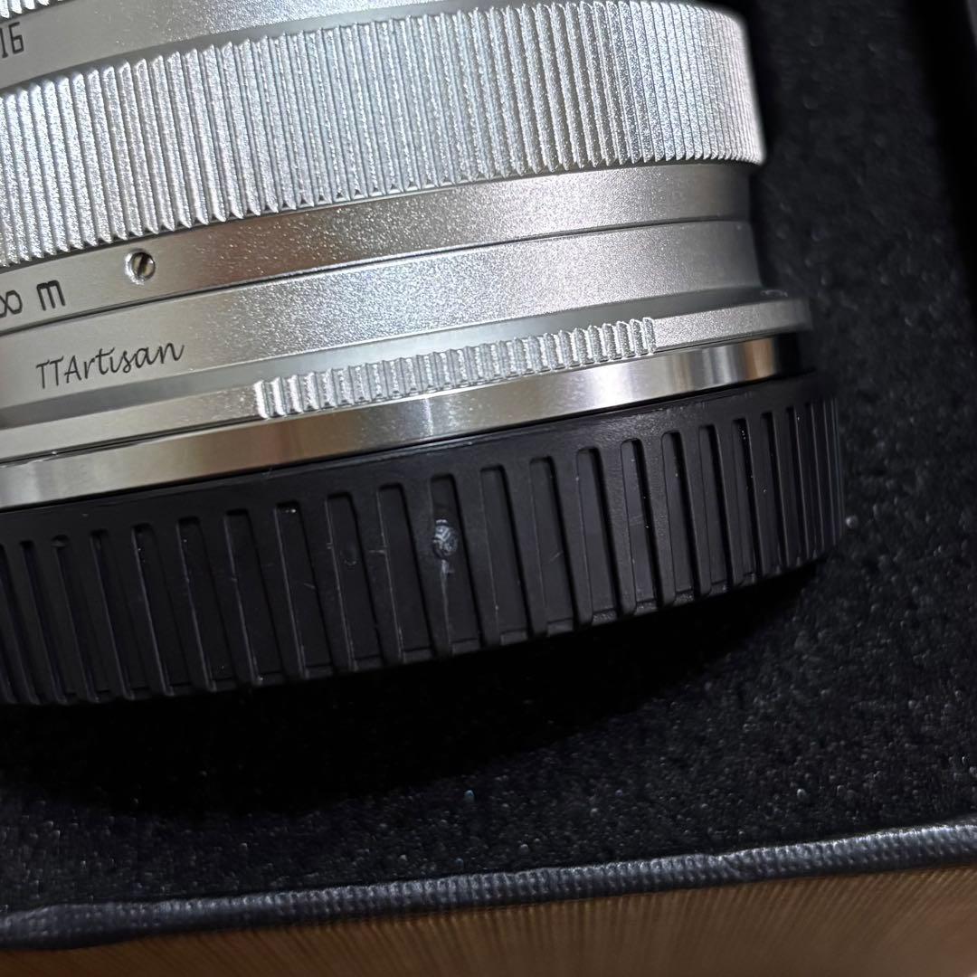 銘匠光学 ttartisan 50mm f2 シルバー zマウント