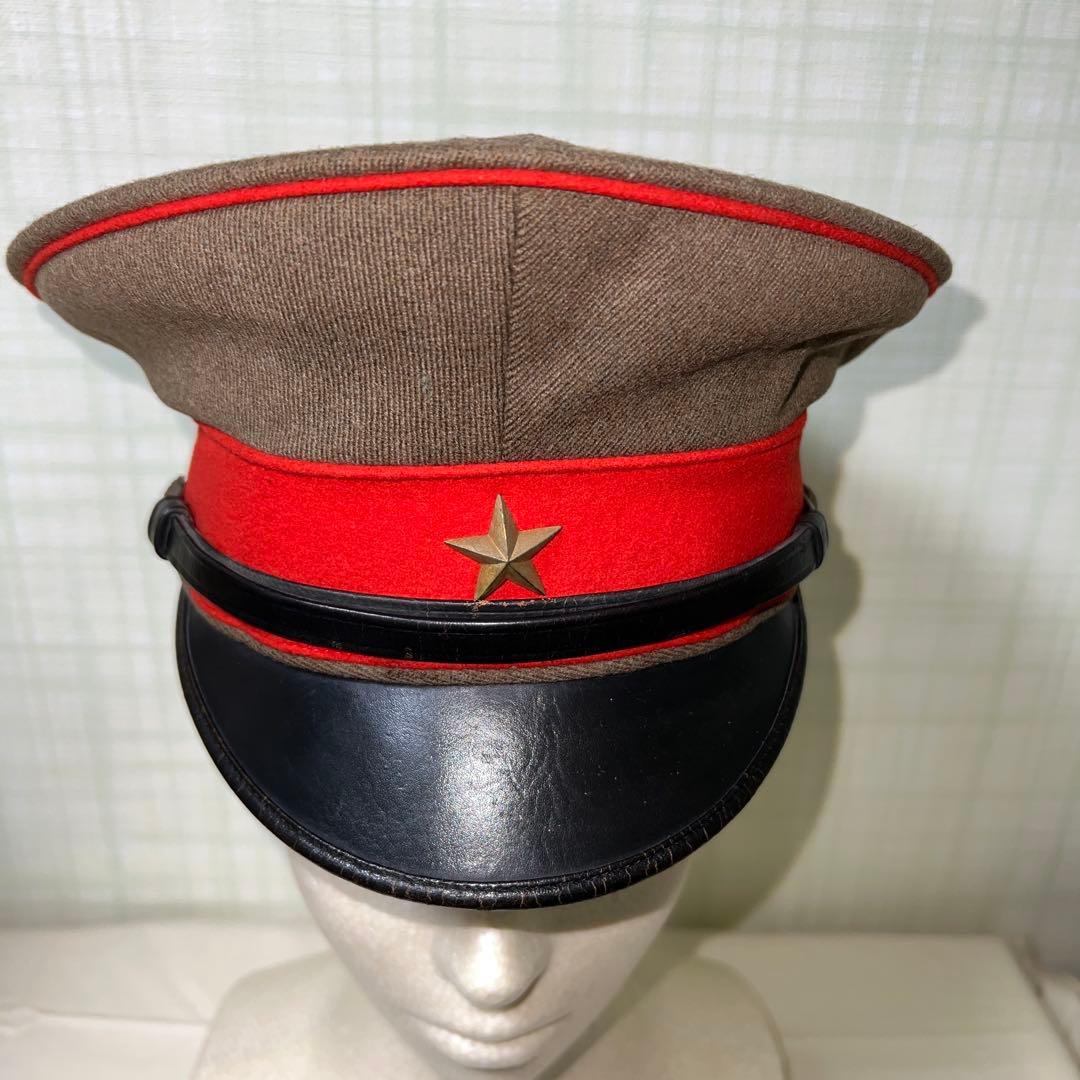 旧日本陸軍　実物将校用制帽