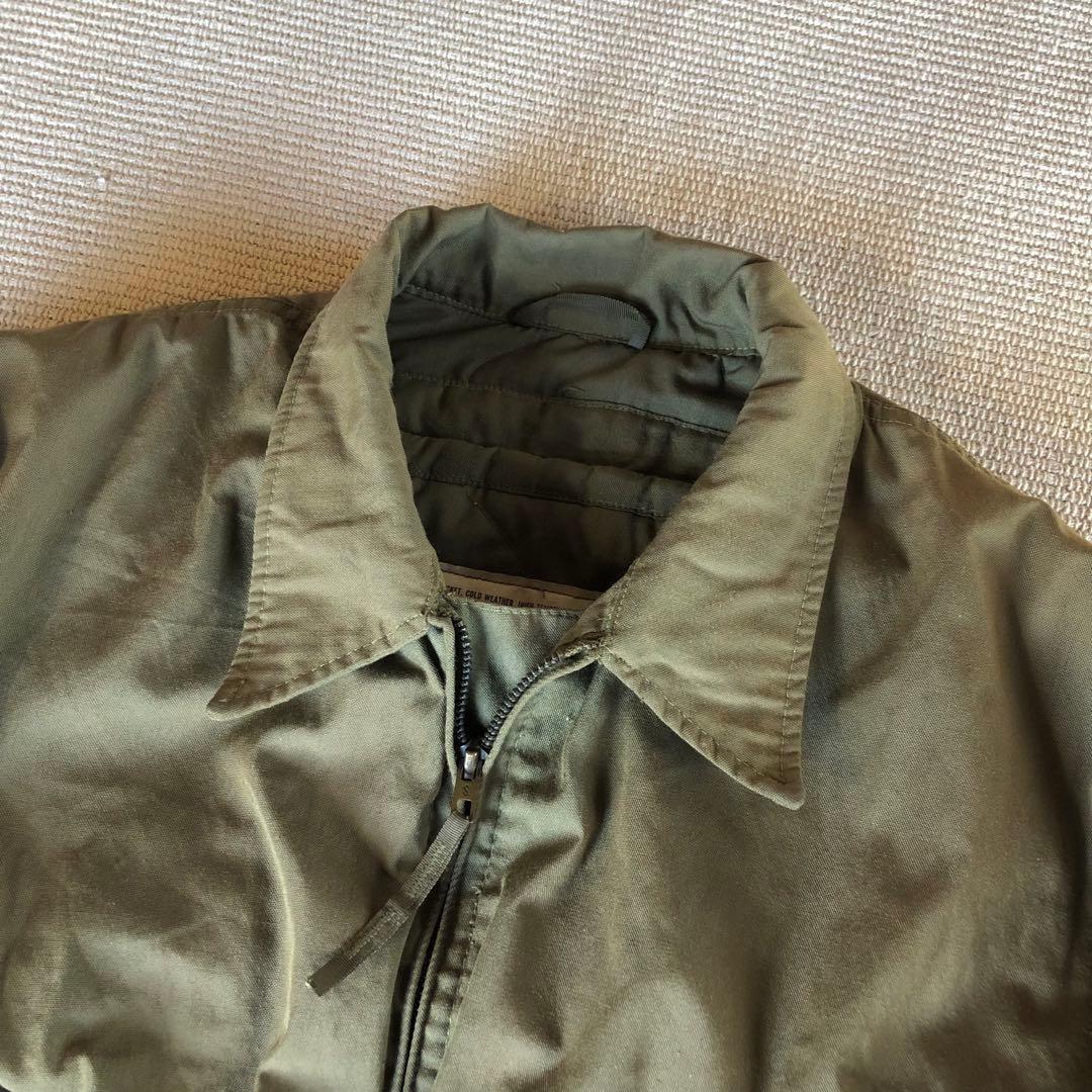 米軍実物 80s ISRATEX タンカースジャケット 難燃性 アラミド L-S