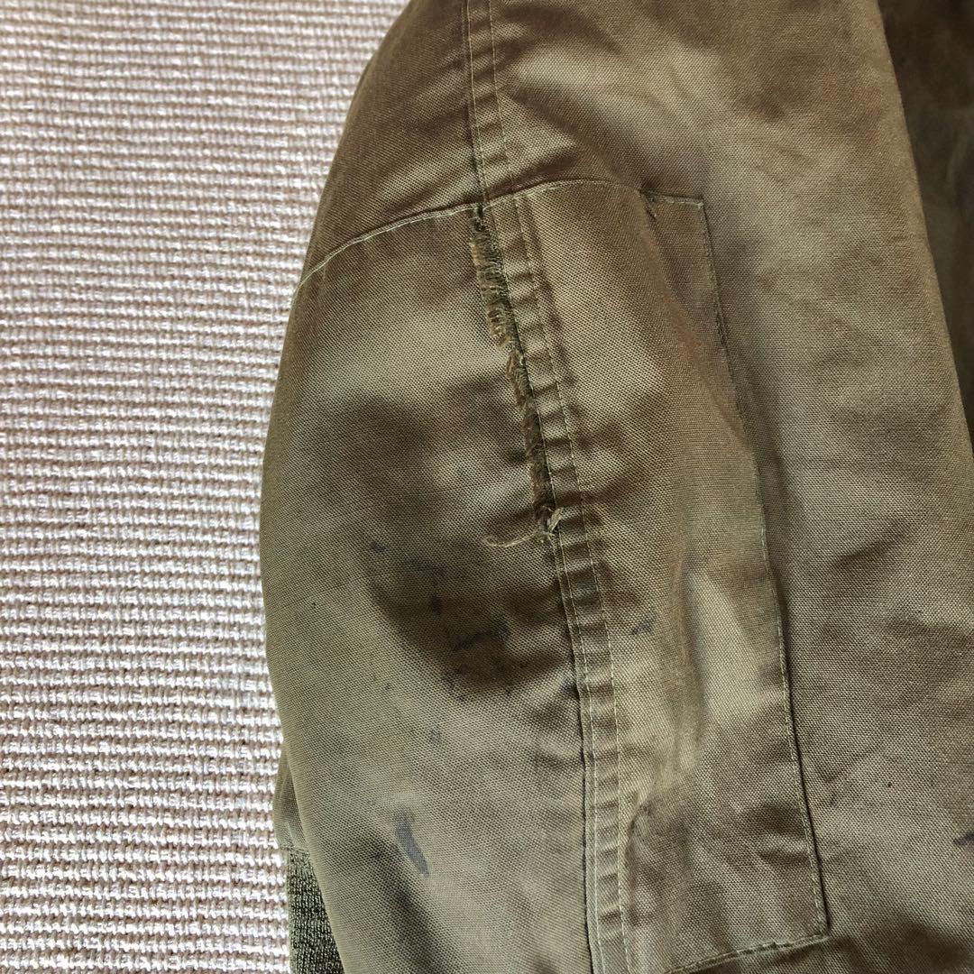 米軍実物 80s ISRATEX タンカースジャケット 難燃性 アラミド L-S