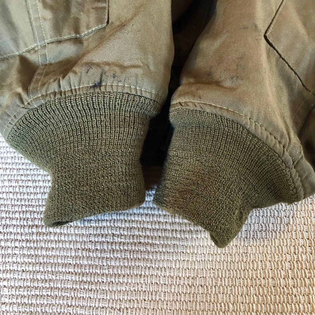 米軍実物 80s ISRATEX タンカースジャケット 難燃性 アラミド L-S