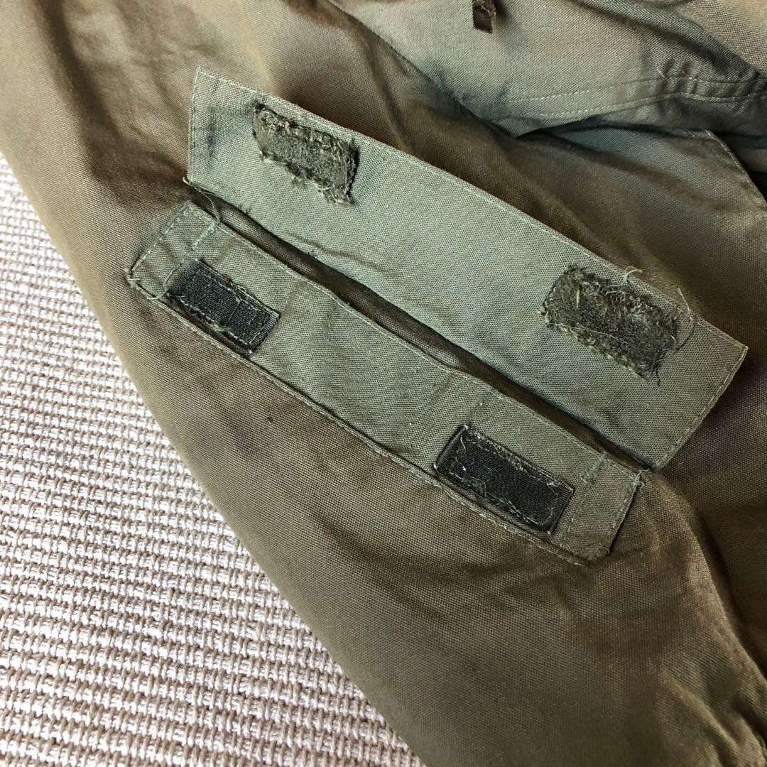 米軍実物 80s ISRATEX タンカースジャケット 難燃性 アラミド L-S