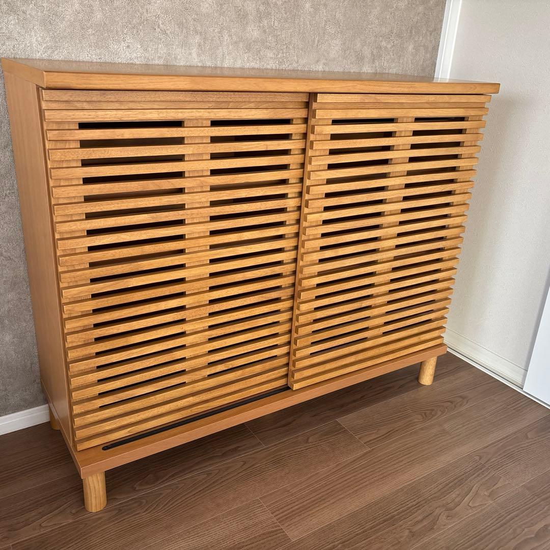 ニトリ シューズボックス モミジ120