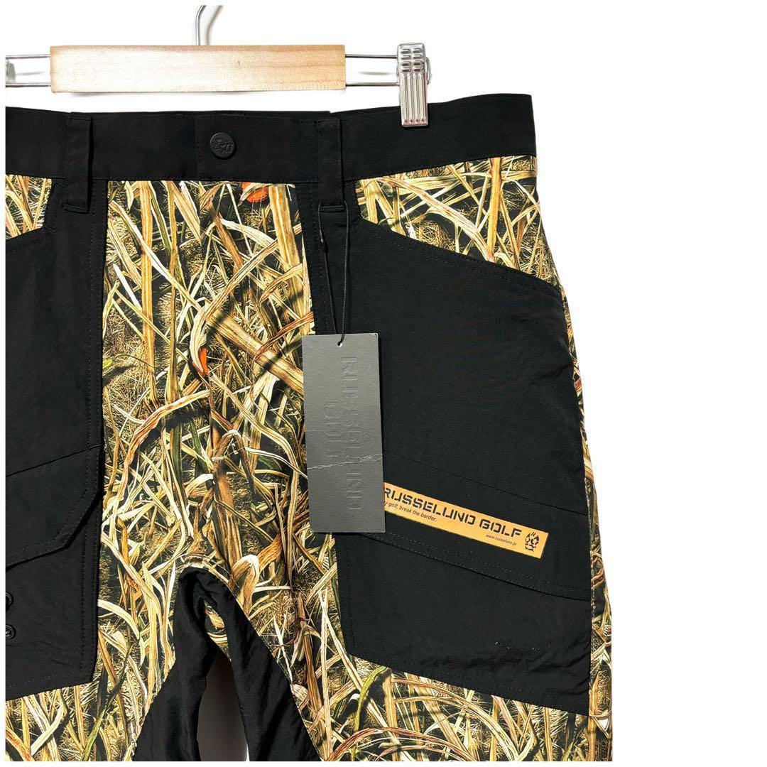 ラッセルノ ゴルフ コンバットポケット ジャケット パンツ セットアップ M 4