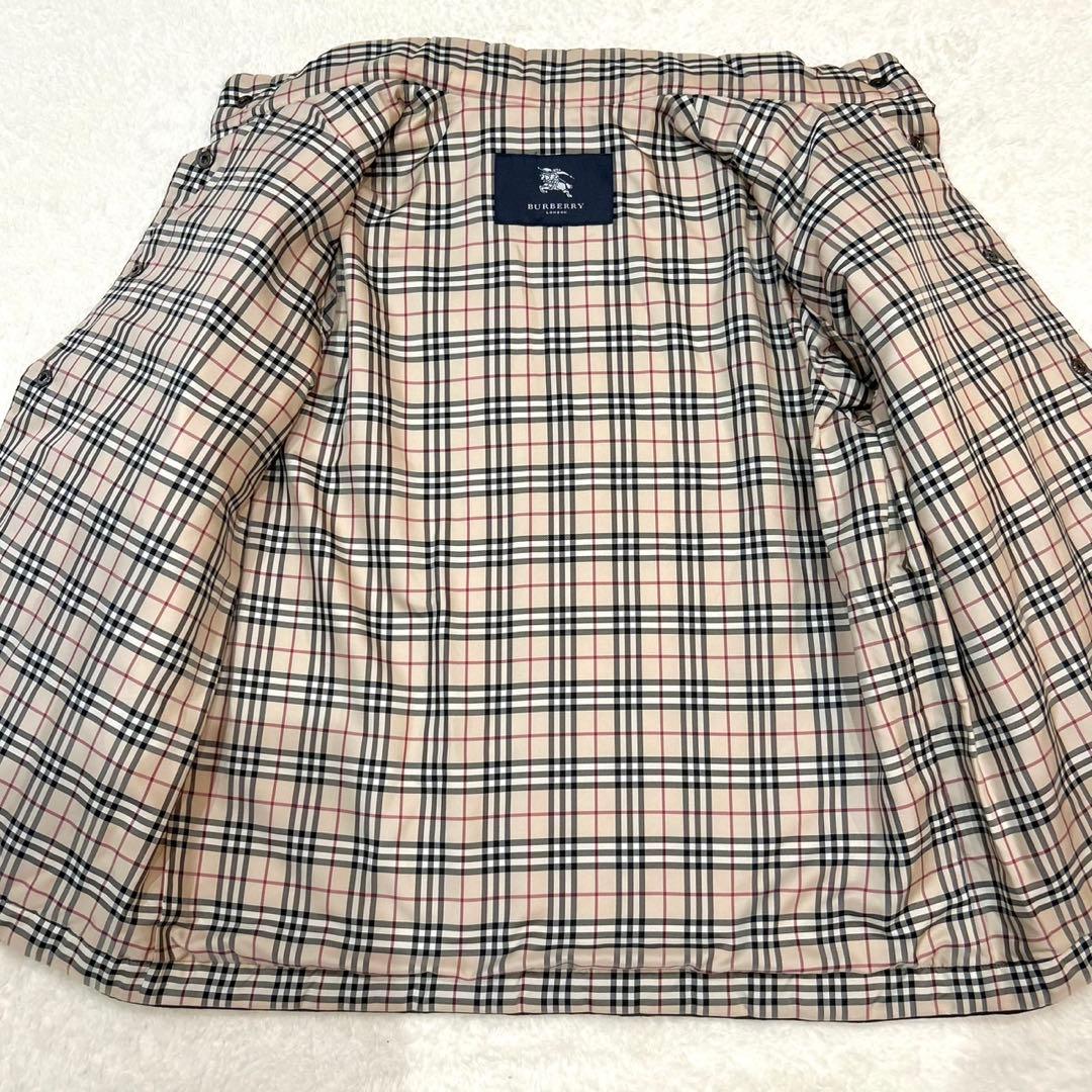 バーバリーロンドン　ブルゾン　インナーキルティング　ノバチェック　大きいサイズ