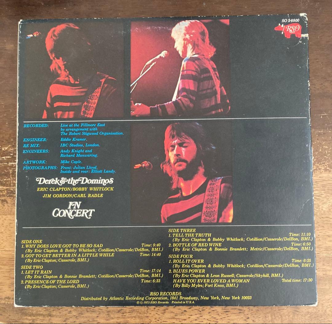 ◾️究極最高音質USオリジナルプロモ盤◾️DEREK AND THE DOMINOS