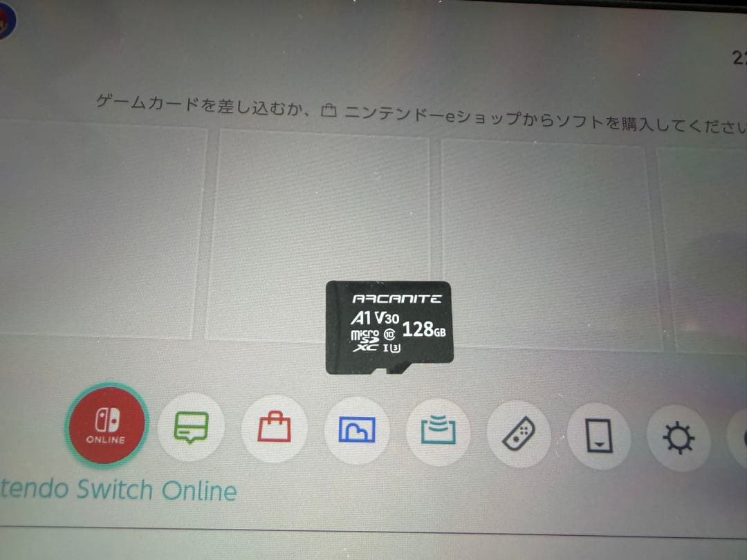 Nintendo Switch 本体　※SDカード128GB付き
