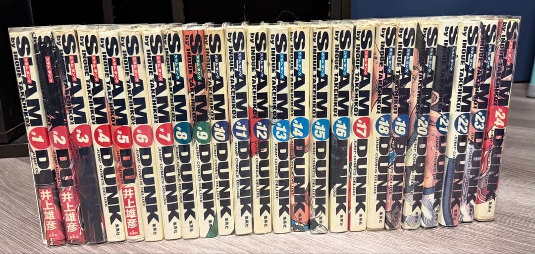 【漫画】スラムダンク slam dunk 完全版　全巻セット　ブックカバー付き