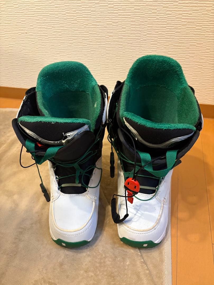 BARTON IMPRINT2 スノーボードブーツ ホワイト/グリーン
