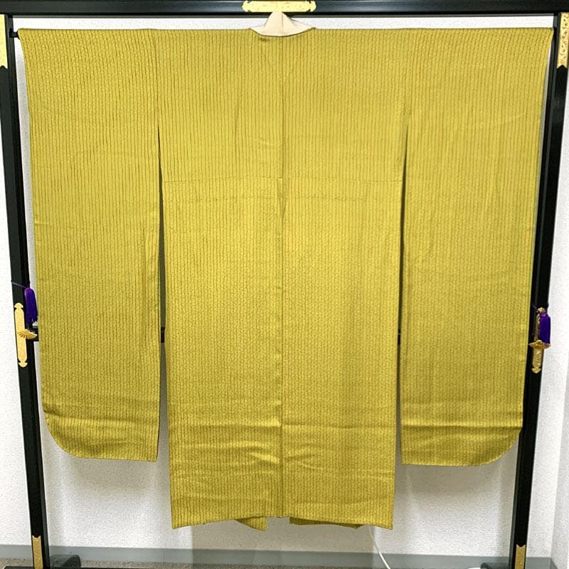 511u5〇花井幸子 振袖用長襦袢 /裄67袖丈116/刺繍半衿付〇美品