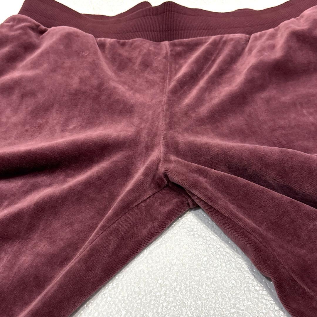 専用【レディースXL】 プーマ　セットアップ　パーカー　パンツ　ベロア　エンジ