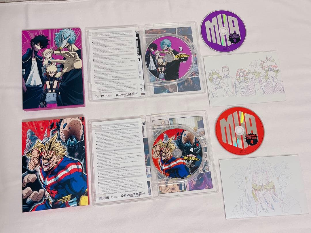 【初回限定版/特典付き】ヒロアカ 3rd DVDセット