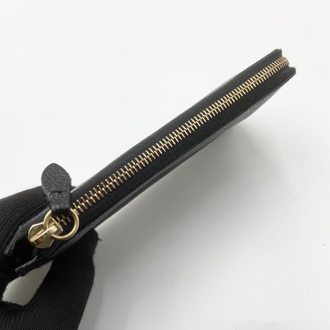 未使用級　イルビゾンテ　長財布　L字ウォレット　レザー　ブラック　イタリア製