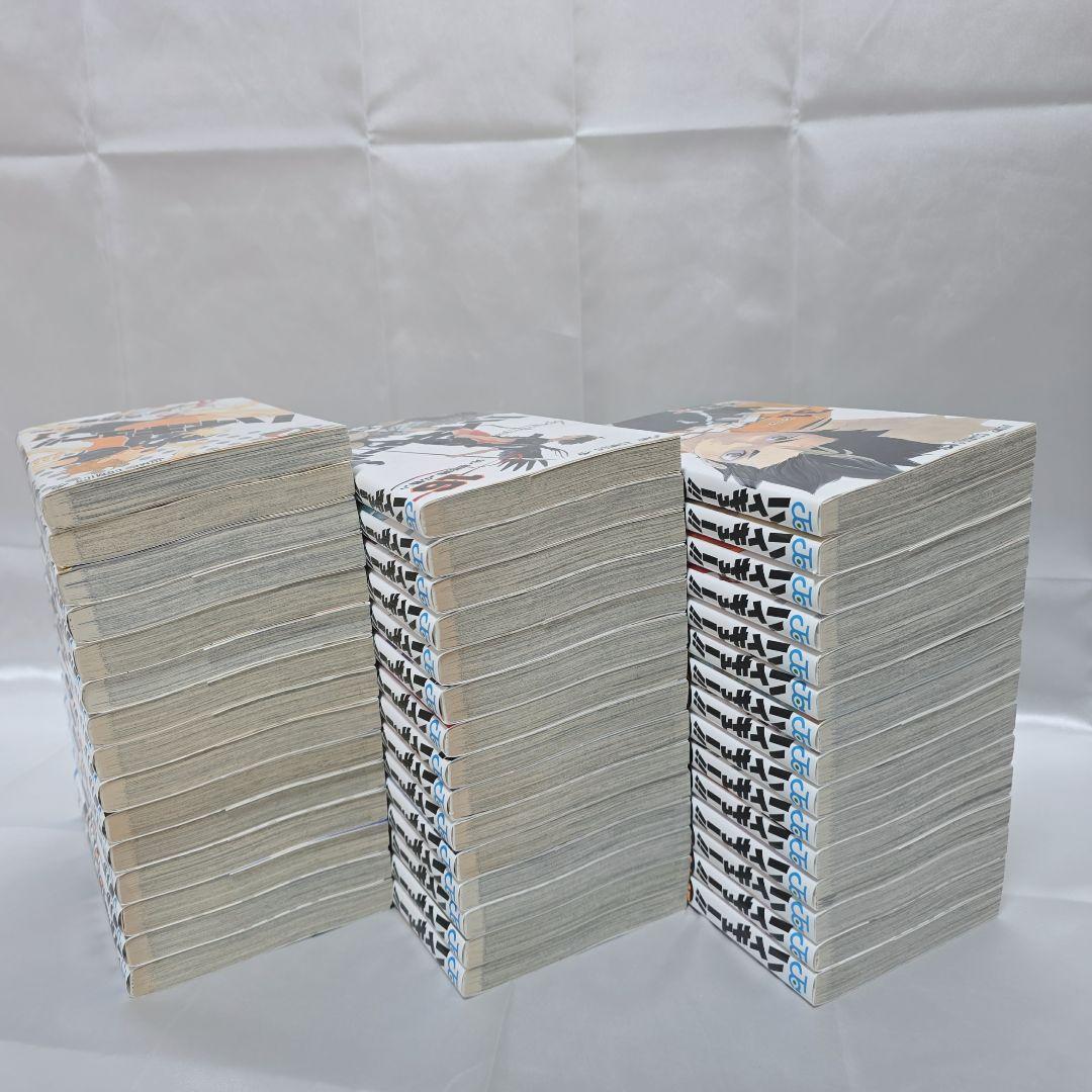 ハイキュー 全45巻セット[完]/全巻簡易クリーニング済み