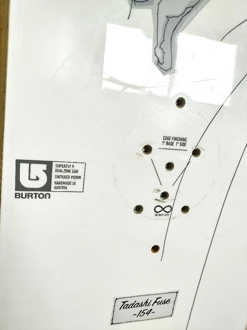 レア BURTON バートン Tadashi Fuse 154 布施忠モデル