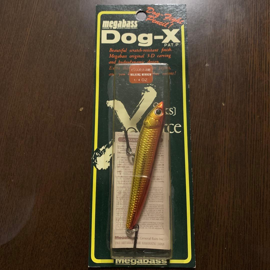 メガバスdog x スカーレットゴールド　新品未開封