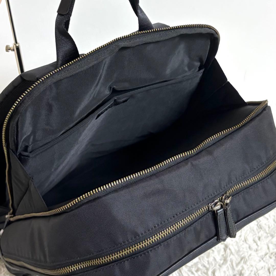 【美品】 ブラックレーベル クレストブリッジ リュック チェック スクエア