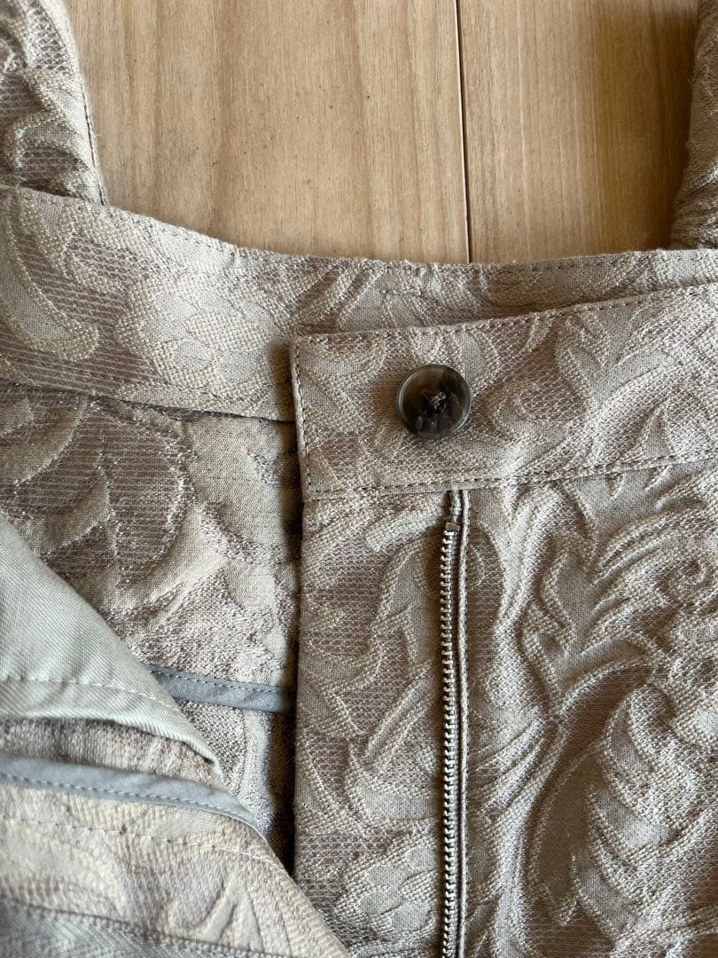 うにさま Conte ペイズリージャガードパンツ M38