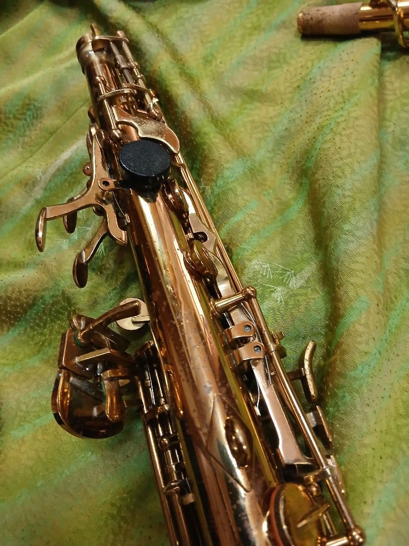 ソプラノサックス　MINELVA 音だしOK　完全ジャンク扱い品