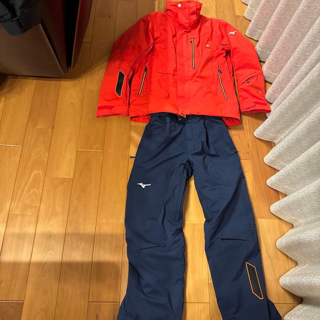 Mizuno ウィンタースポーツウェア上M 下S