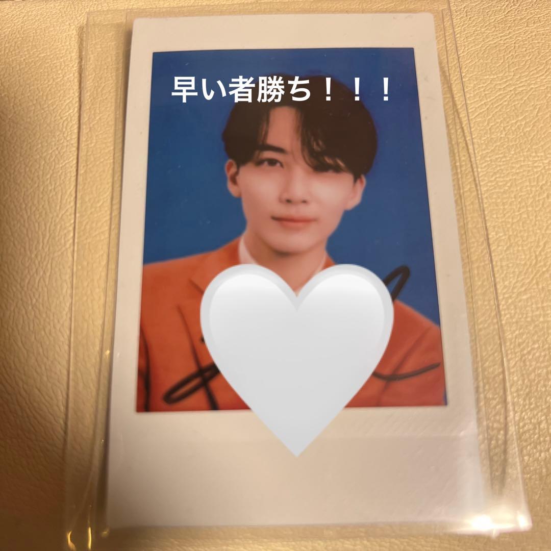 ジョンハン　インスタフォト　直筆サイン　即購入可能