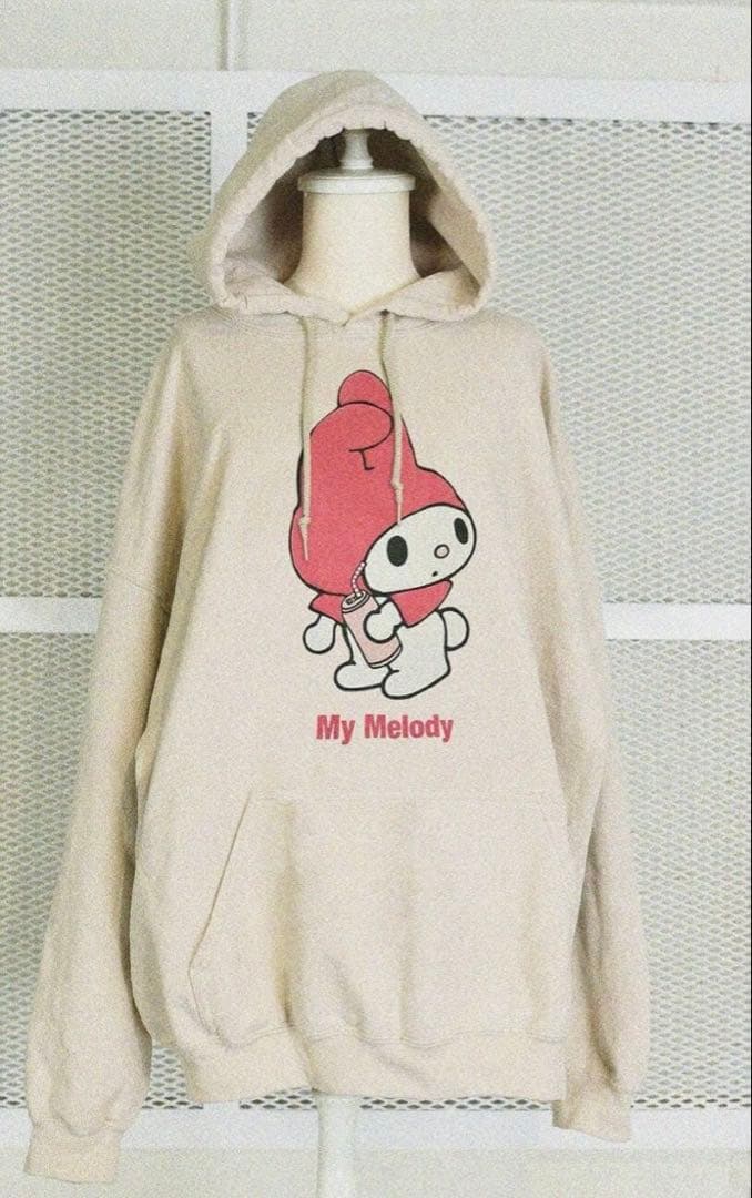 マイメロ　ミセス藤澤涼架着用 MEEWEE ✕LAND MILKBOY パーカー