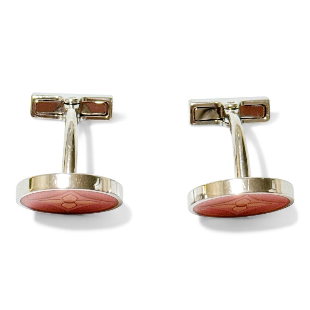 【超美品】ルイヴィトン ブトンドゥ マンシェット フルール モノグラム カフス