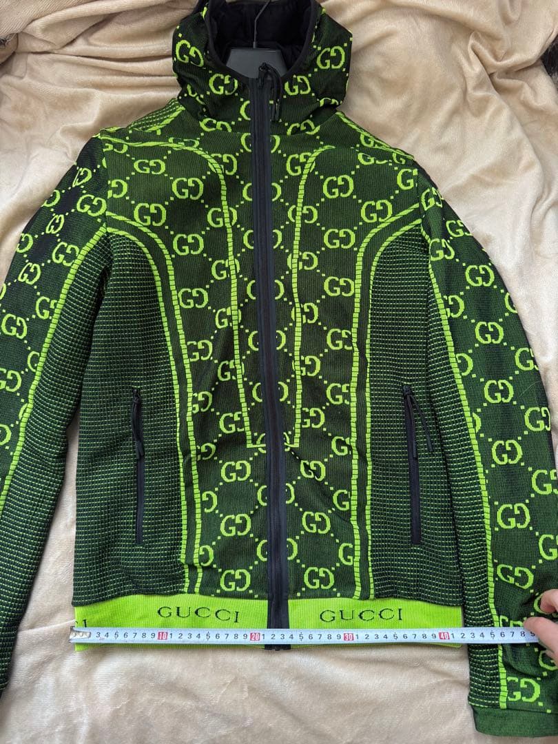 GUCCI グリーン/ブラック　ジャージ