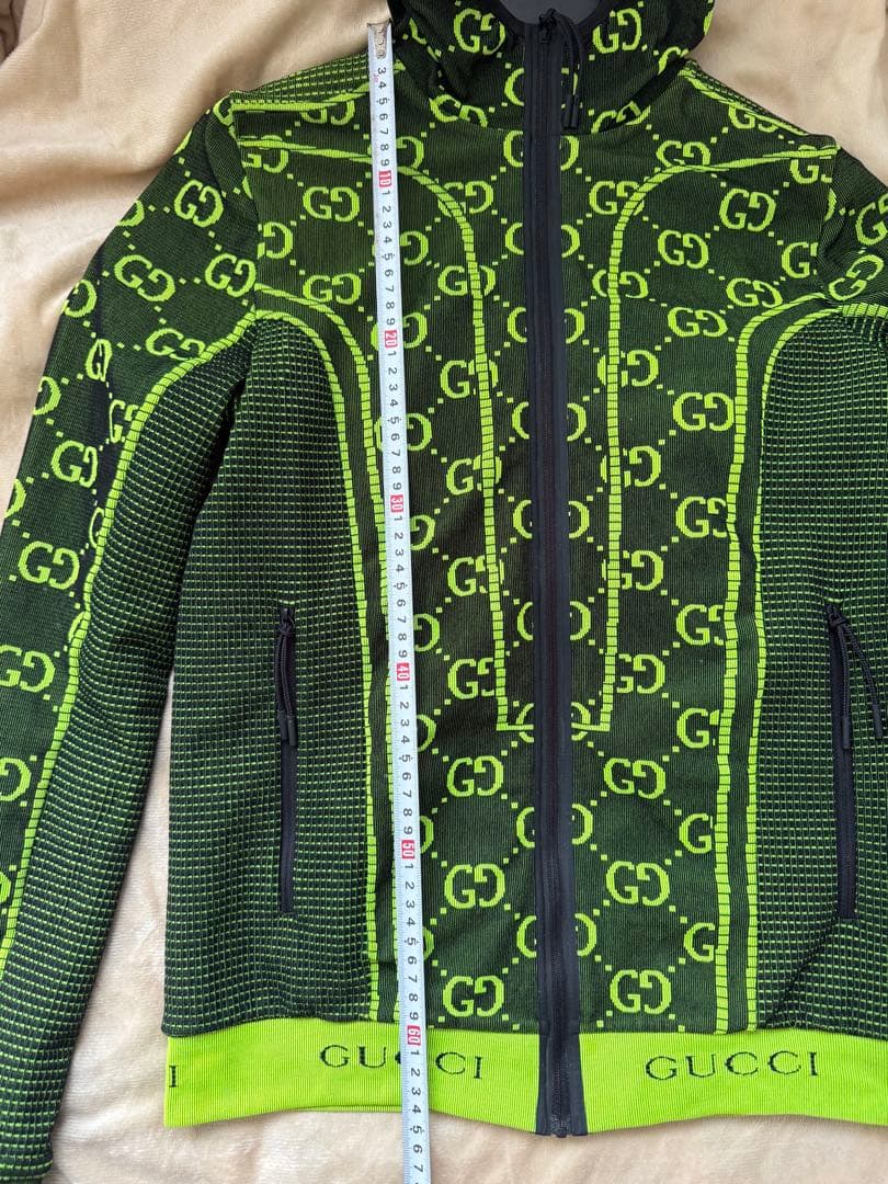 GUCCI グリーン/ブラック　ジャージ