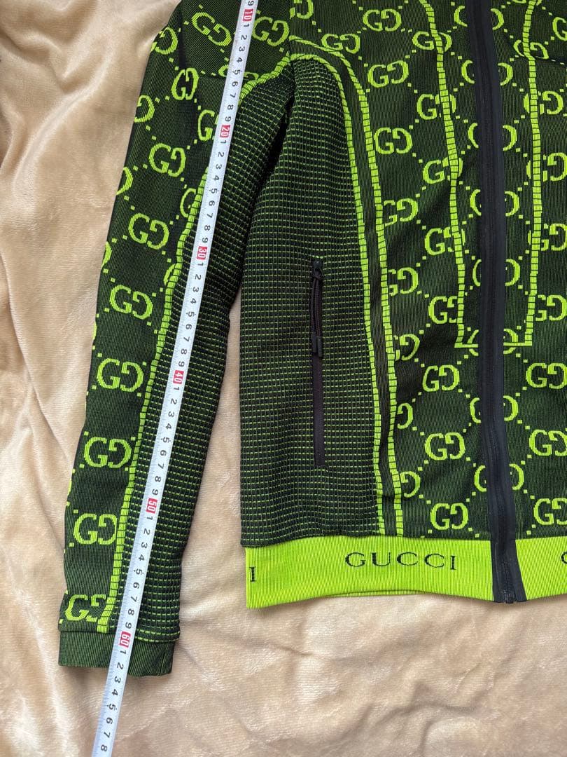 GUCCI グリーン/ブラック　ジャージ