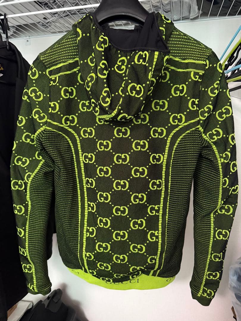 GUCCI グリーン/ブラック　ジャージ