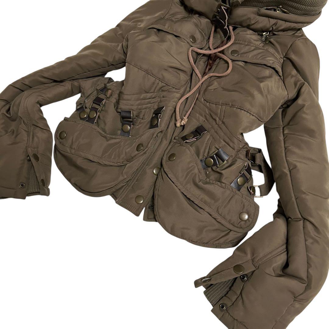 90's vintage lgbギミック　ミリタリージャケット グランジ　y2k