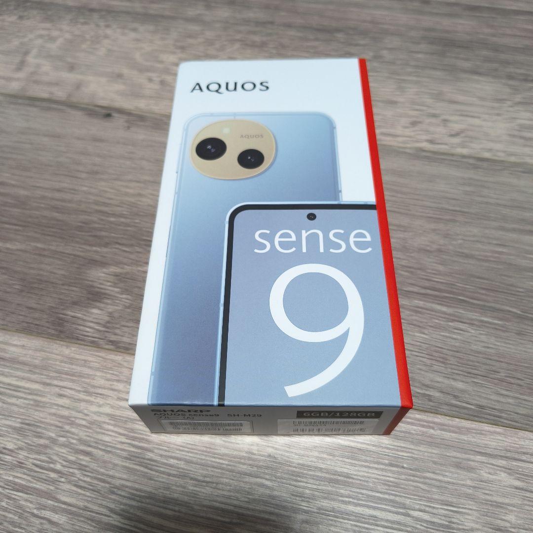 や*こ様 AQUOS sense9 ブルー 本体 SIMフリー