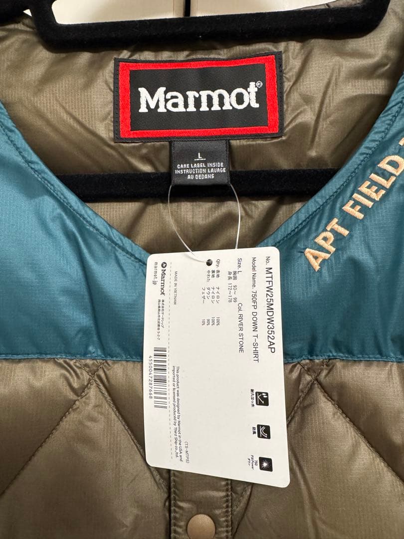 STABRIDGE Marmot750FP DOWN T-SHIRT サイズL