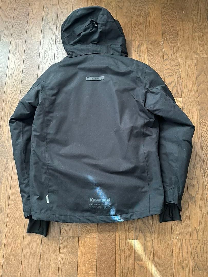 アーバニズム カワサキ コラボ 防炎マウンテンパーカー インナーダウン付き