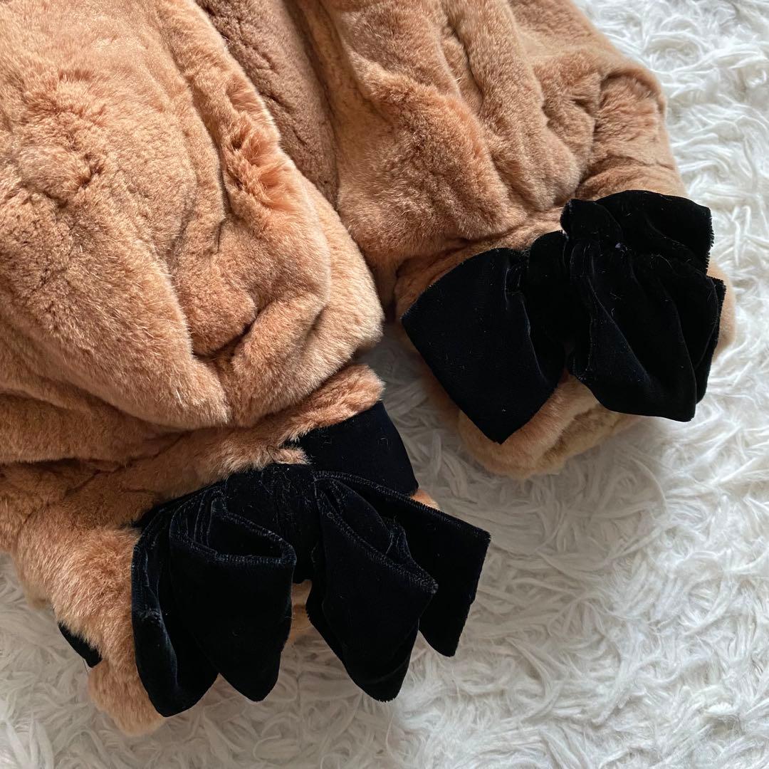 美品■フォクシー　ファーコート　リボン　ヴィンテージ　希少　大きいサイズ