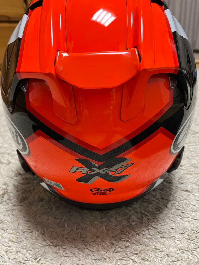 Arai RX-7X フルフェイスヘルメット オレンジ　MAZE