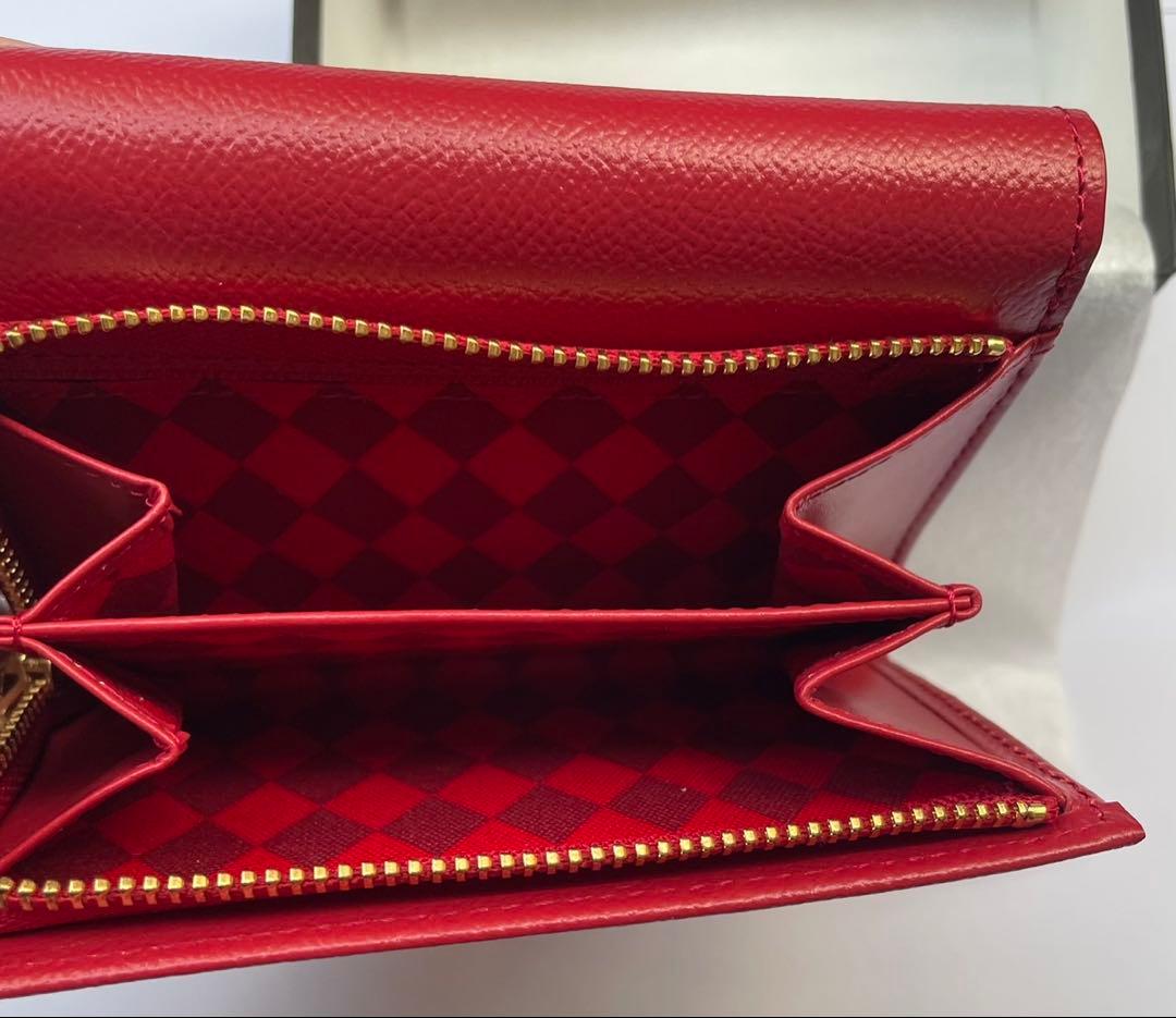 ききページ【新品】サマンサタバサプチチョイス 三つ折り財布　ハーツラビュル